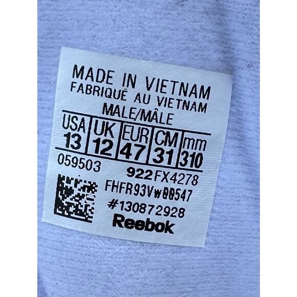 Reebok IVERSON QUESTION YELLOW TOE LAKERS KOBE BRYANT SIZE US 13 - Picture 9 of 13